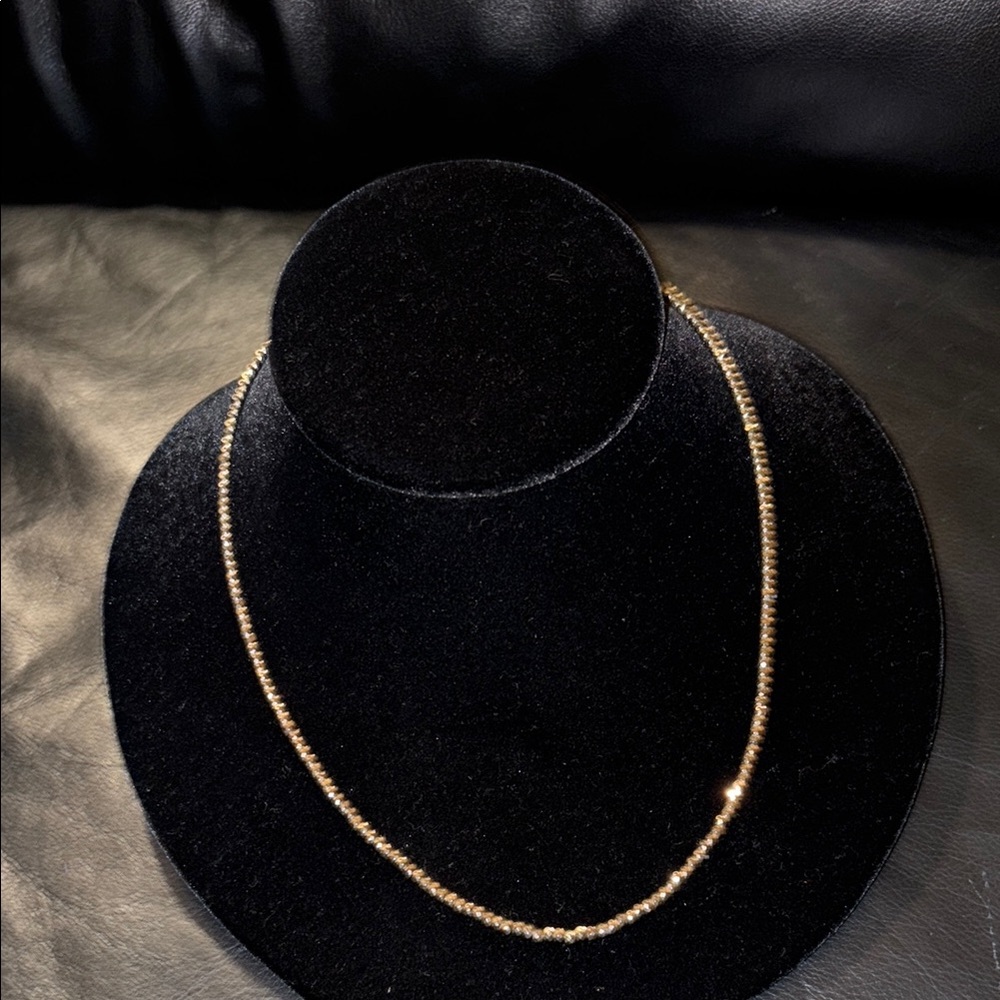 Gold Rope Chain Necklace Classic Design